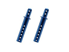 Tamiya Square Aluminum Body Mount Cap L Dark Blue 46L TGE-146BY New