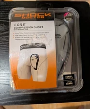 Shock Doctor Men Large 34-36 Core Compression Short BioFlex Cup Large NEW