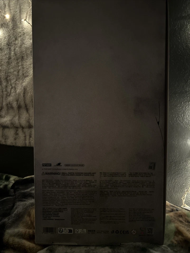 AUTÉNTICO POP MART LOS MONSTRUOS Angel in Clouds Labubu Peluche Vinilo VENDEDOR DE EE. UU. Foto 3 de 4