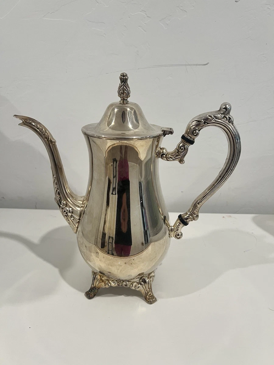 Oneida Teapot In Antique Us Silver-Plated Teapots, Coffee Pots