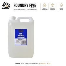 2 x 5L White Vinegar: Food-Safe, Caffeine-Free & Essential Kitchen Ingredient 3.00 per litre