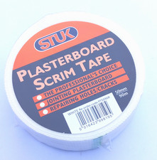 Dry Wall Scrim Tape Joint Plasterboard Join Self Adhesive Make Good 50mm x 90m