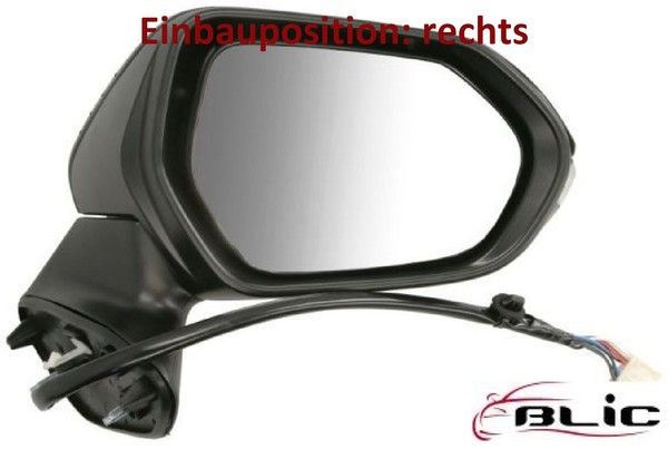 Blic 5402-19-2505315P AußEnspiegel Rechts Spiegel AußEn FüR Toyota-image