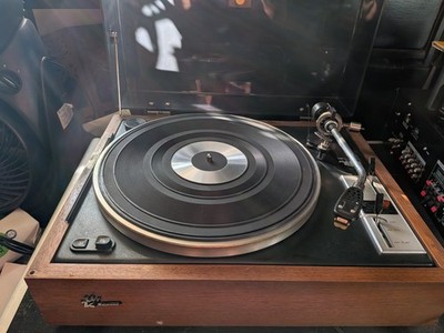 Vintage Sansui SR-2050C Belt Drive Turntable Wood Plinth Audiophile Tested