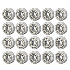 20Pcs 604ZZ Double Shield 4mmx12mmx4mm Deep Groove Ball Bearings REPAIRING Parts
