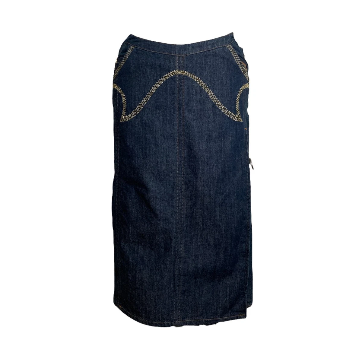 スカート 00s y2k archive just cavalli denim skirt Just cavalli vintage denim skirt - Gem