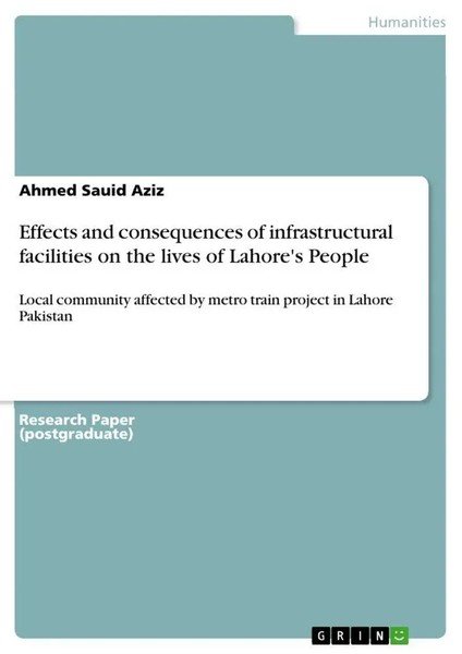 Ahmed Sauid Aziz | Effects And Consequences Of Infrastructural Facilities On...-image