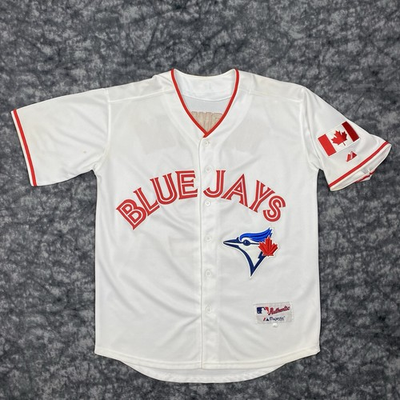#ad Majestic Troy Tulowitzki Toronto Blue Jays Jersey Mens Size 40 MLB White Home $35.99