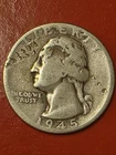 Appears "Counterstamped"  1945-P Washington Quarter Selling As BULLION SILVER