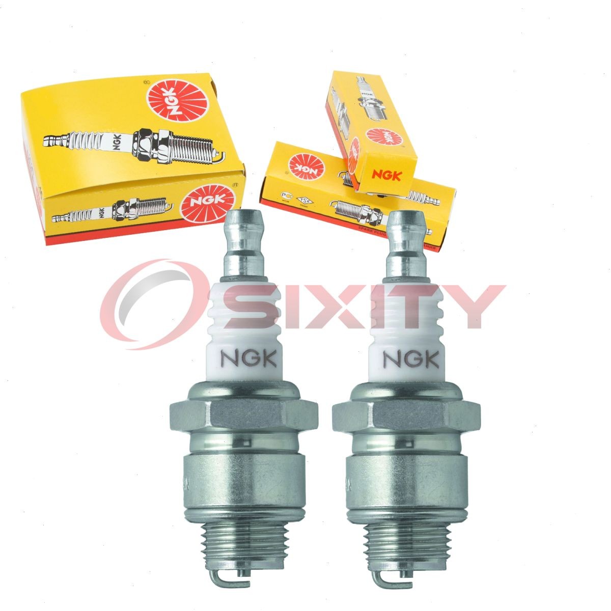 2 pc NGK 4133 BR4-LM Standard Spark Plugs for W14LMR-US RJ17LM GL4RC G4RC sl