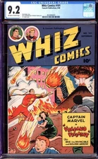 WHIZ COMICS #101 CGC 9.2 OW/WH PAGES // FAWCETT PUBLICATIONS 1948