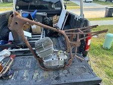 Cz250/400 Custom Long Travel Frame For Long Travel Suspension motor not included