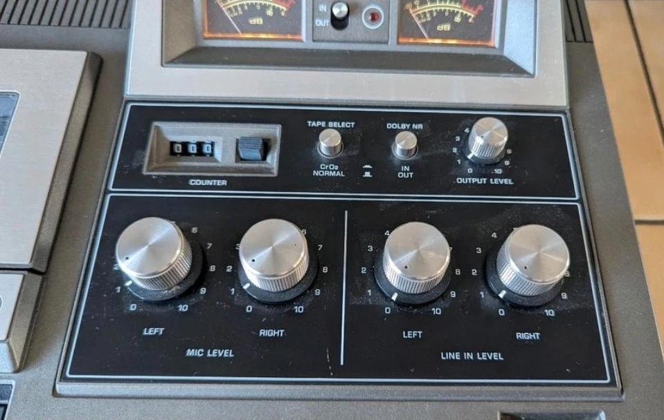 Technics 620 Vintage Stereo Kassettendeck Grau klassischer. - Bild 4 von 4