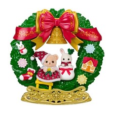Sylvanian Families Rocking Christmas Wreath Calico Critters New Japan