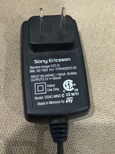 Chargeur d'origine Sony Ericsson CST-13 pour T28 T29 T39 K700i K500 T290 S700i T100 - Photo 2 sur 3