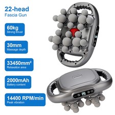 Massage Gun 22 Heads High Frequency Muscle Massager for Back Neck Shoulder Body