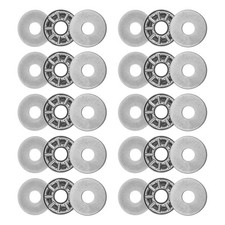 AXK0619 Axial-Nadellager mit Unterlegscheiben 6mm Bohrung 19mm Au&szlig;endmr 10stk