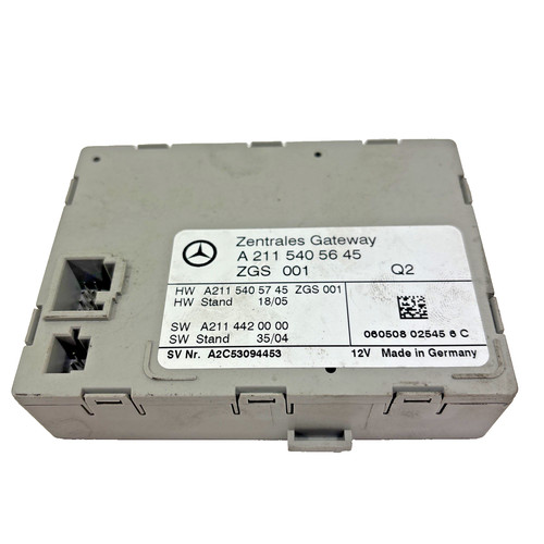 (M27) A2115405645 Orig. MERCEDES-BENZ CLS W219 Steuergerät Zentrales Gateway