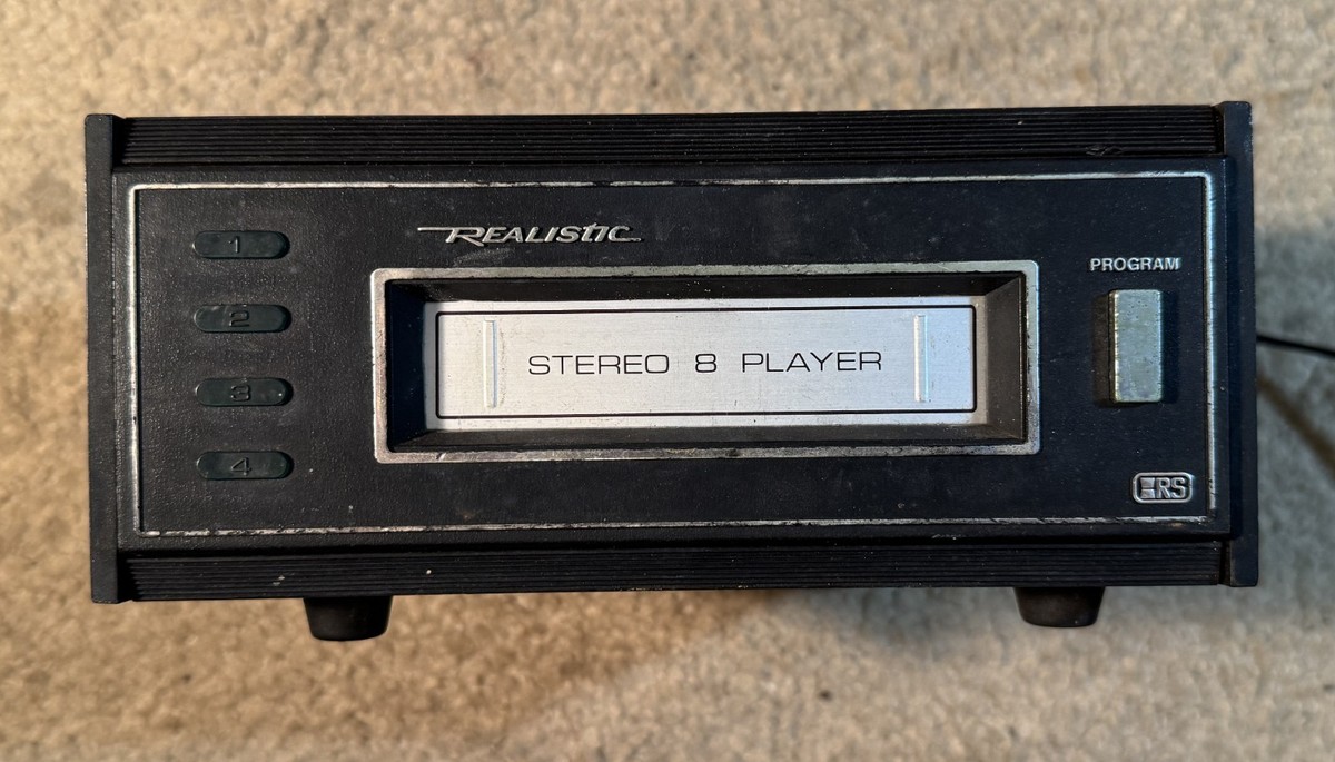 Realistic TR-168 8 Track Player Stereo for Parts or Repair | eBay