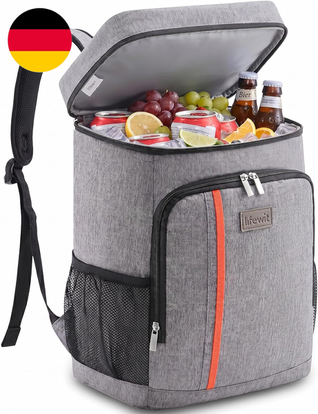 Lifewit 22L 30 Dosen KüHlrucksack, Auslaufsichere KüHltasche Rucksack, Wasserdic-image