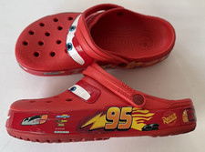 Lightning McQueen Crocs Men s Size M8 / Women's Size 10