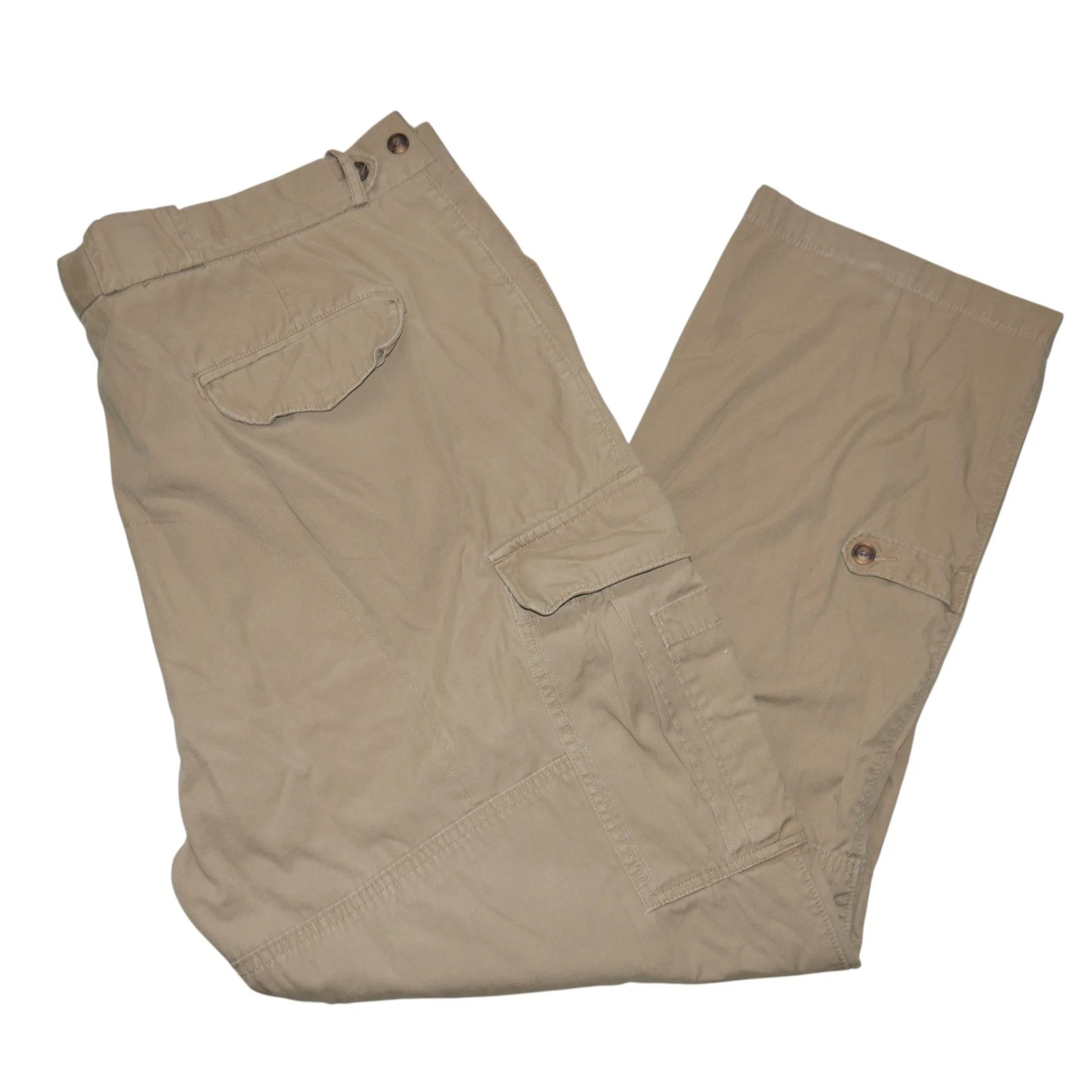 Orvis Mens Cargo Pants Size 44x31 Vintage Hunting Military Fatigue Trousers Tan
Opens in a new windo