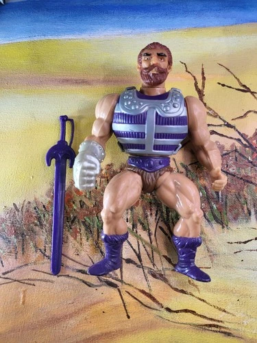 Vintage MOTU Masters Of The Universe FISTO Figure Complete Mattel Toys He-Man