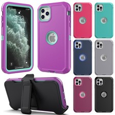 For Apple iPhone 11 11 Pro 11 Pro Max Hybrid Rugged Case Phone Cover / Belt Clip