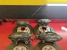 2009-2020 Nissan 370z Akebono Big Brake Caliper Set OEM W/rotors And Lines