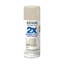 Rust-Oleum 334040 General Purpose Spray Paint, Cottage White, Gloss, Solvent,