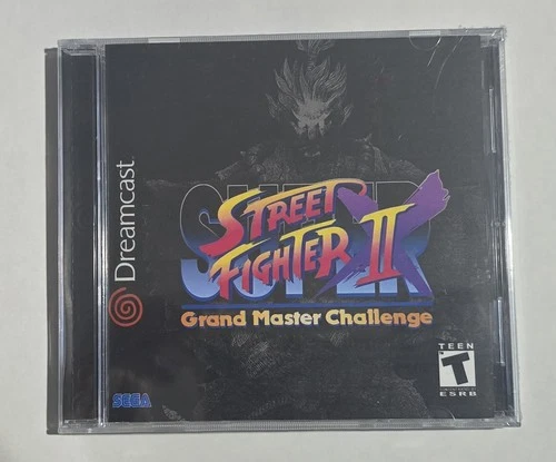 FACTORY SEALED Sega Dreamcast SUPER STREET FIGHTER II X 2 Grand Master FishyFace