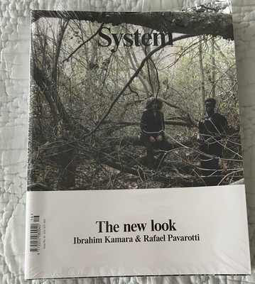 SYSTEM MAGAZINE/ ISSUE 16/ IBRAHIM KAMARA + RAFAEL PAVAROTTI/BRAND NEW/RARE
