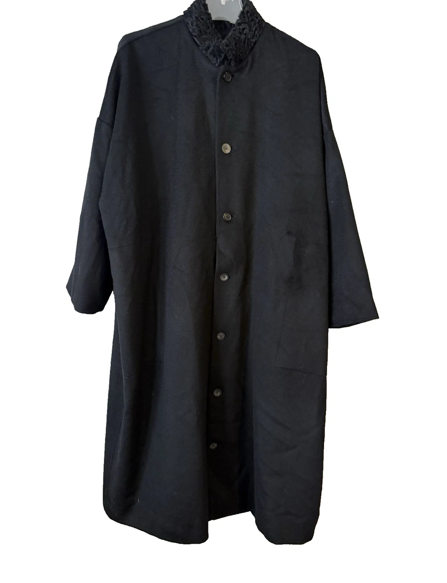 【SALE】00s〜eskandar エスカンダー ミックス織 羽織ジャケット 00s eskander linen×pu coat | 森崎洋品店