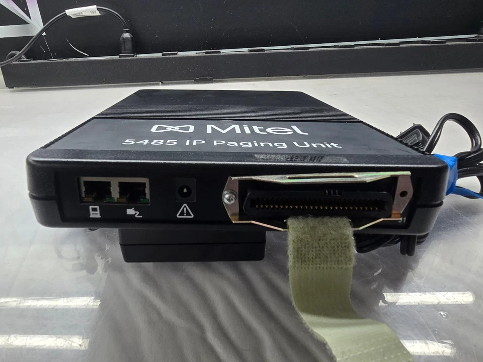 Mitel 5485 50001754 56002713 Rev C.18 IP Paging Unit w/ Power Supply I42 - Image 3 of 4