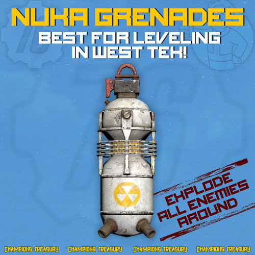 FALLOUT 76 [PC] 500 NUKA GRENADES! BEST FOR LEVELING IN WEST TEK!