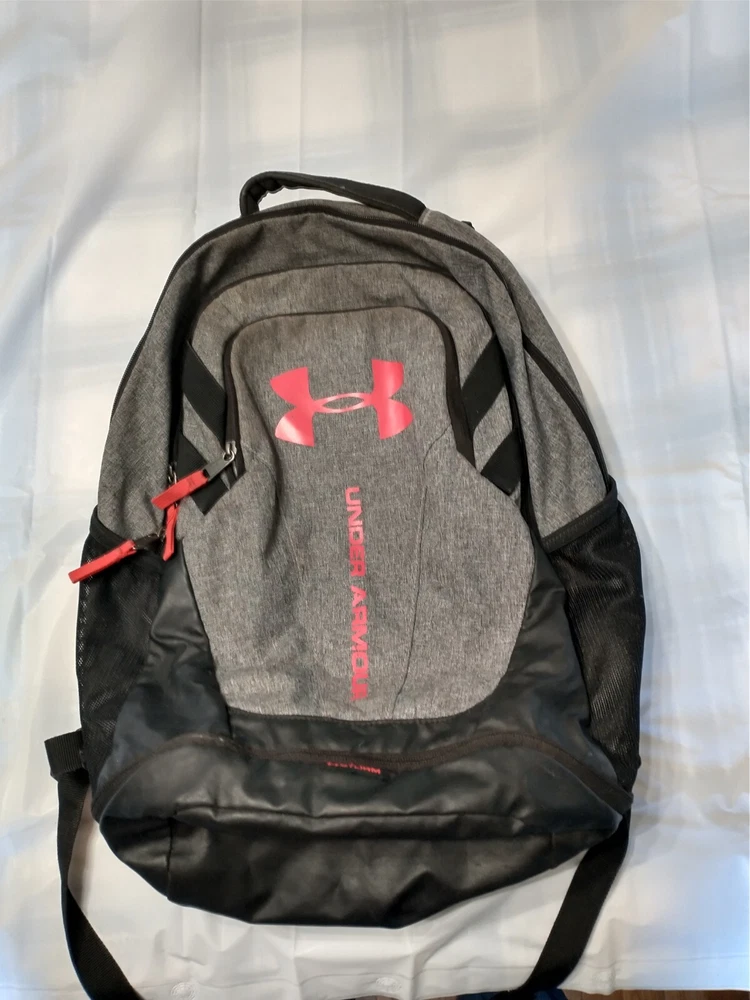 Under Armour Hustle II Storm Laptop Backpack Graphite One Size