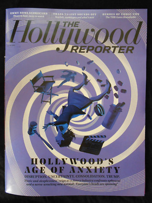 THE HOLLYWOOD REPORTER MAGAZINE EMMY NOMS SCORECARD HEROES OF COMIC-CON 
