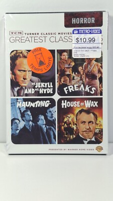 TCM Greatest Classic Films: Horror (DVD, 2009) NEW*