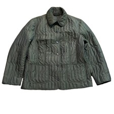 Fuchs Schmitt Womens Green Snap Fasten Quilted Jacket Size 16uk
