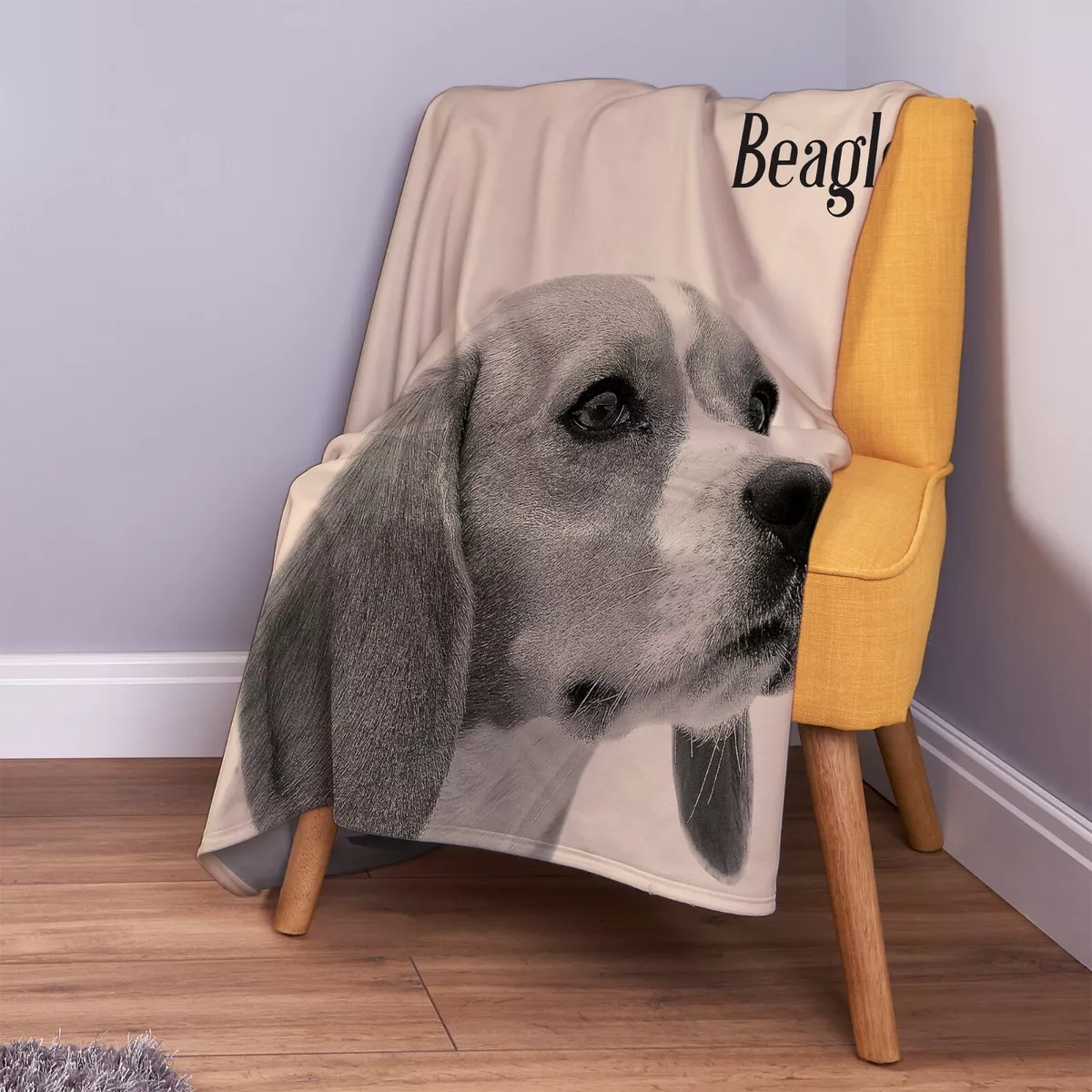 Beagle hot sale fleece blanket