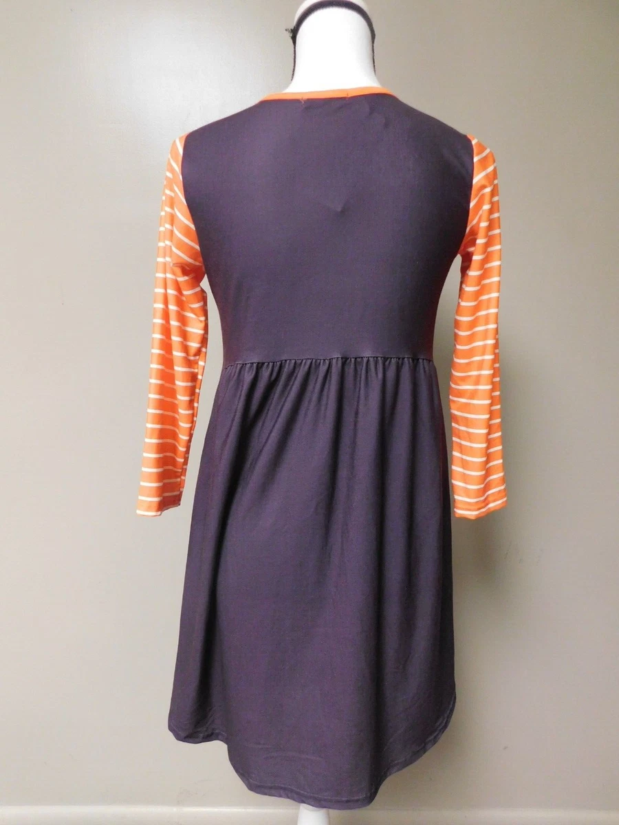 Sunshine Swing Girls Fall tapered Dress with Unicorn Size 14 NWT