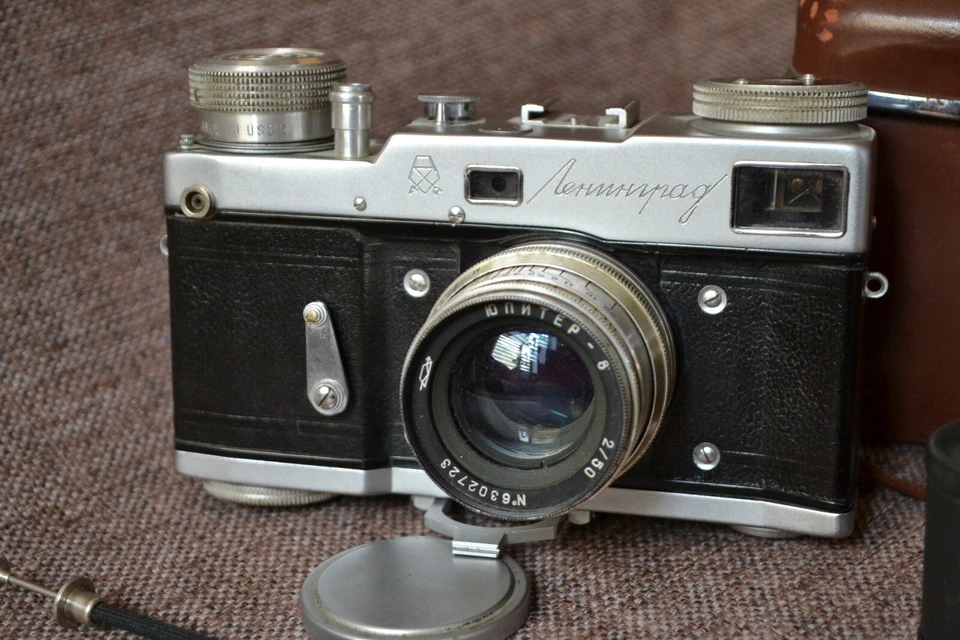 罕见服务老式测距仪相机列宁格勒 Jupiter 8 工厂 1962 年 GOMZ — 第 2/4 张图片