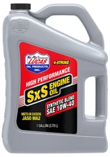 LUCAS SXS SEMI SYNTHETIC ENGINE OIL 10W40 1 GAL 11197