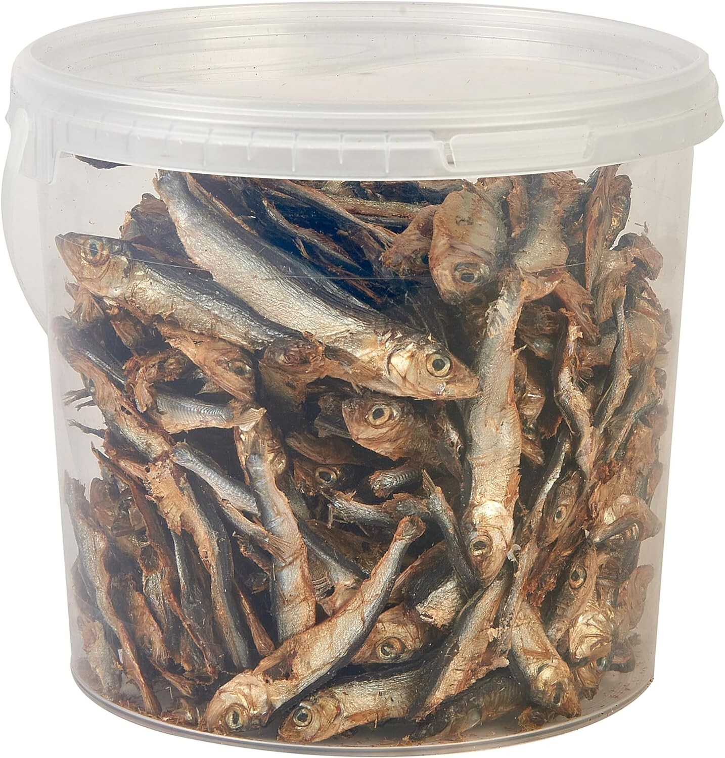 Premium Fish Sprats, Dog & Cat Treat, 2.5L Tub