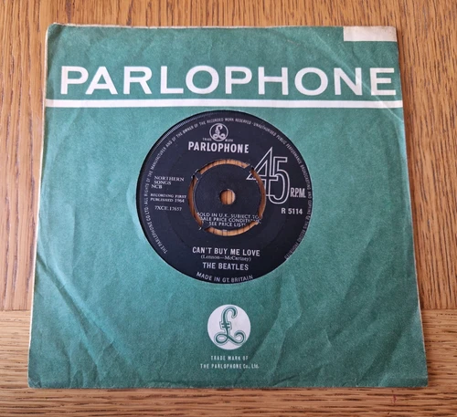 The Beatles - Can't Buy Me Love 7" vinyl ORIOLE CONTRACT PRESS 1964