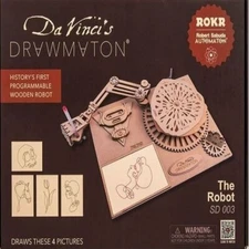 ROKR Da Vinci's Drawmaton, The Robot Automaton Gear Puzzle