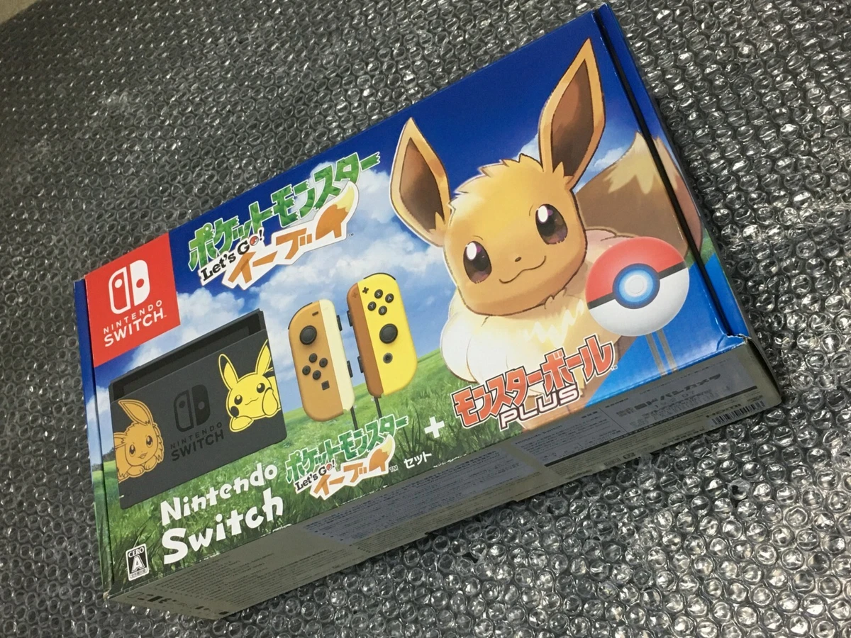 Nintendo SWITCH Console System Pocket Monster POKEMON EEVEE