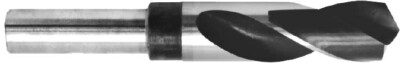 1-1/2'' Reduced Shank Drill, HSS, 118° Point, 3/4'' Shank, by MDX