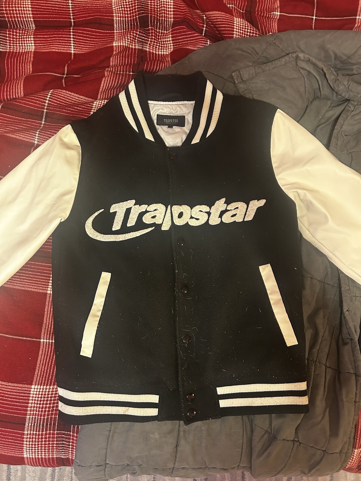 Trapstar Hyperdrive Varsity Jacket - image 1