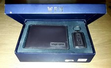 WPM LOS ANGELES FIFTY FOUR Mens Wallet & Keyring Brown Leather Box Set Gift *NEW